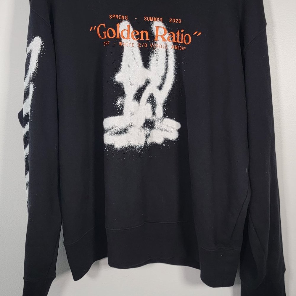 Off-White Cartoon Golden Ratio Sweatshirt